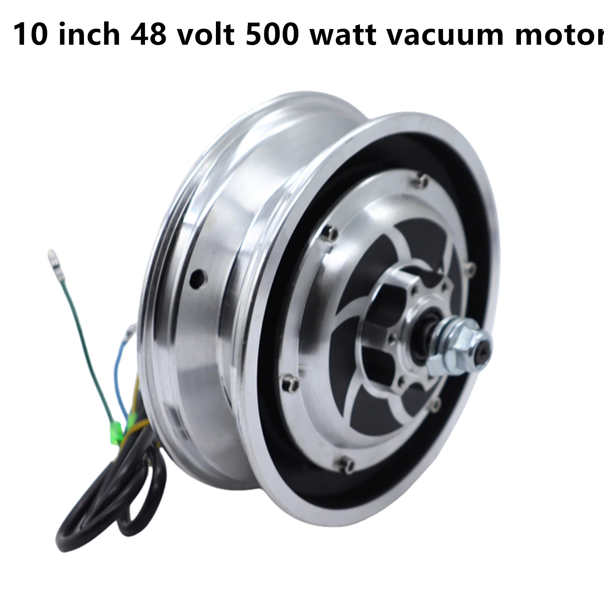 10 inches Electric Scooter Hub Motor 48V 500W Brushless Dis Brake Hub Motor E Bike Motor Replacement for KUGOO M4 / M4 PRO