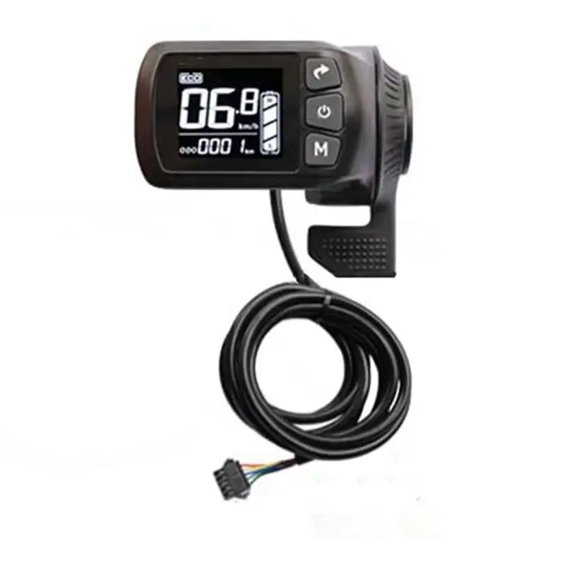 E-Bike LCD Display Panel Thumb Throttle Electric Bicycle Scooter GZ3 For Ebike Controller 24V 36V 48V