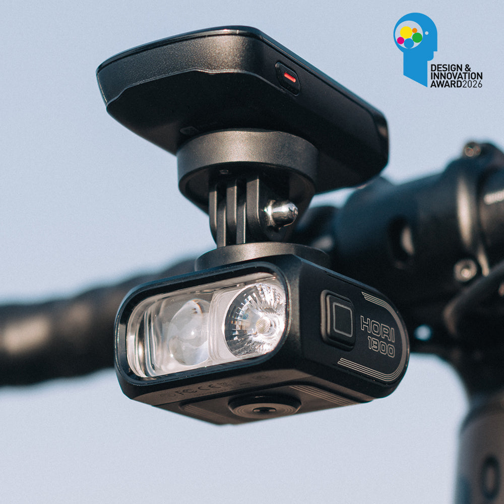 HORI 1300 DUAL MOUNTED BIKE LIGHT