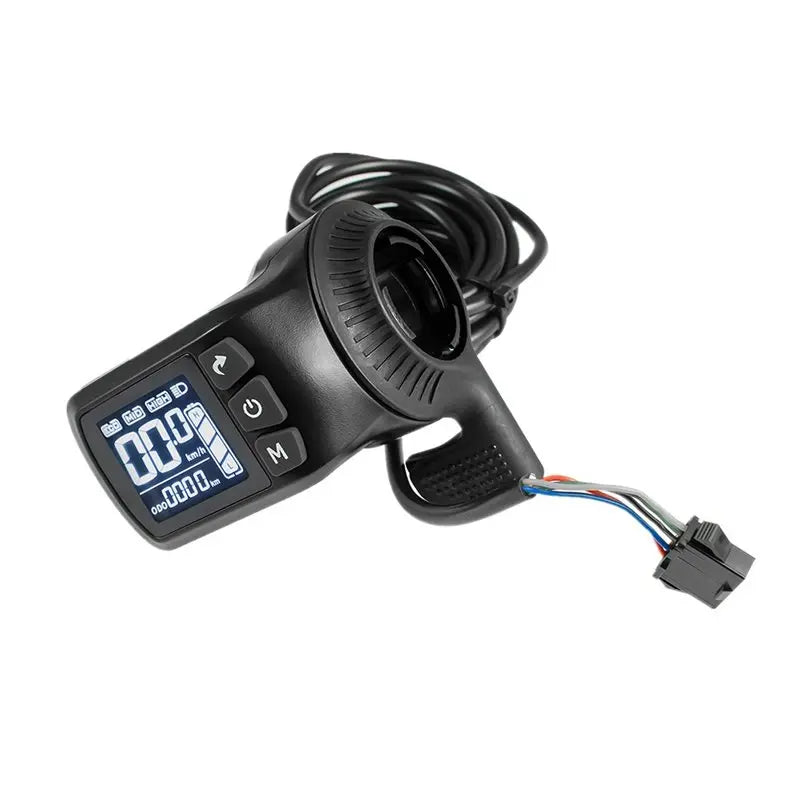 E-Bike LCD Display Panel Thumb Throttle Electric Bicycle Scooter GZ3 For Ebike Controller 24V 36V 48V